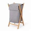 Panier à linge pliable en bois