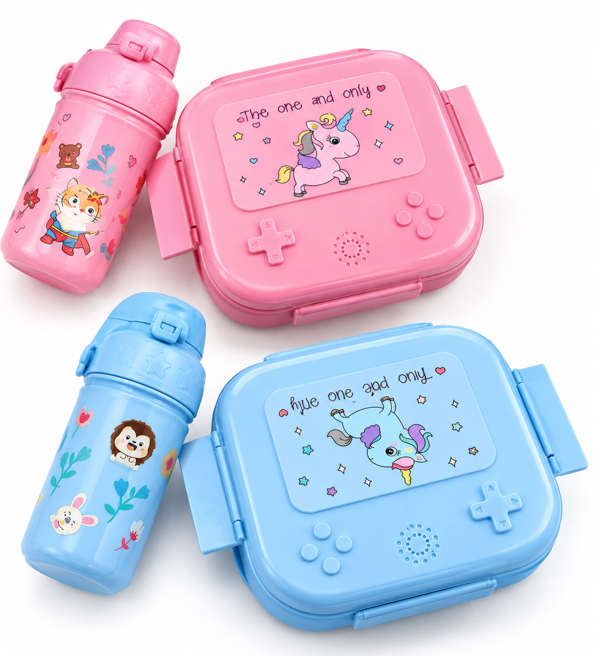 Boîte Bento et gourde pour enfants