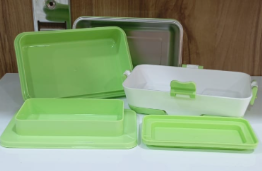 Boîte à lunch hermétique en plastique