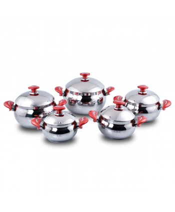 Batterie inox OMS collection 10 pièces