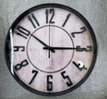 Horloge murale rustique