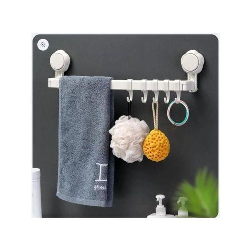 Barre de suspension avec ventouses
