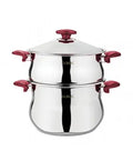 Couscoussier inox 20 cm, 5,2 L